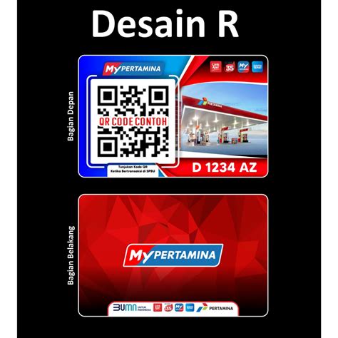 Jual Sehari Jadi Cetak Kartu My Pertamina Id Card Pertamina Kartu