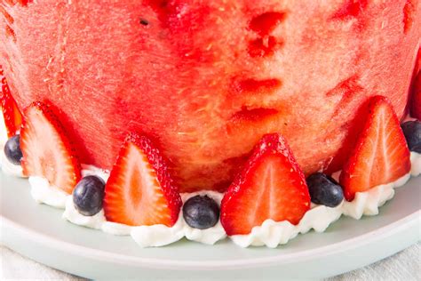 Watermelon Fruit Cake The Bewitchin Kitchen