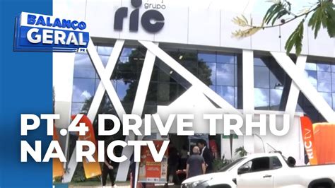 Pt Drive Thru Na Rictv Arrecada Alimentos Para A Campanha Alimento