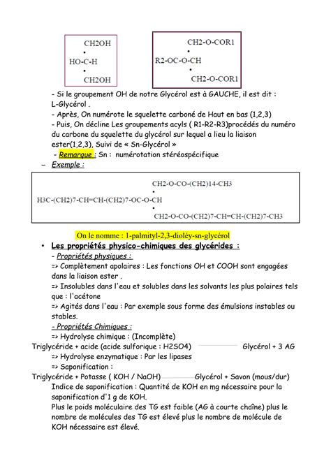 SOLUTION Lipides Simple Et Complexe Studypool