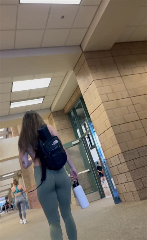 Cute Latina Ass In Green Alphalete Leggings Not OC Spandex Leggings Yoga Pants Forum