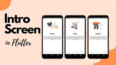 Create Simple Onboarding Screen Introduction Screen In Flutter