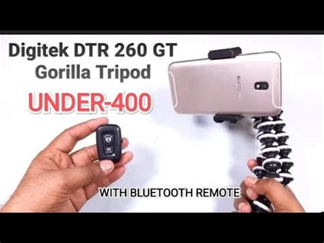 MY NEW DIGITEK DTR 260 GT GORILLA TRIPOD UNBOXING YouTube