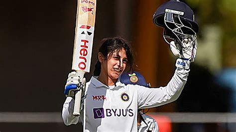 Smriti Mandhana Scripts History Becomes First Indian Woman To Hit Test