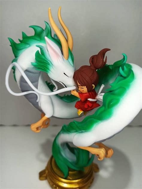 Haku And Chihiro Spirited Away Dragon With Boy 3d Printed Etsy Ireland