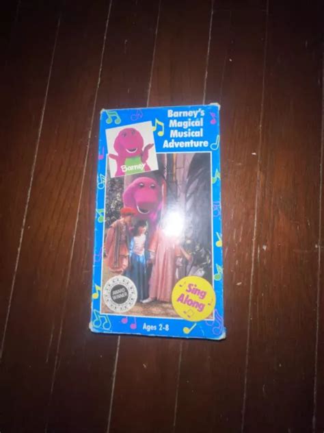 BARNEY BARNEYS Magical Musical Adventure VHS 1993 EUR 6 19