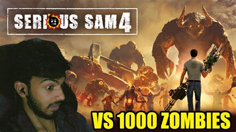 BLACK FOX VS 1000 ZOMBIES SERIOUS SAM GAMEPLAY PART 1