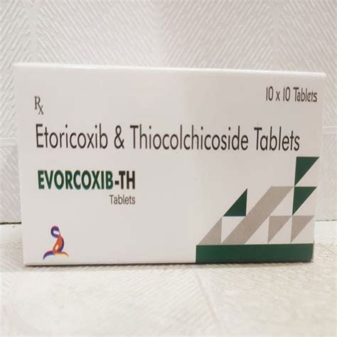 Etoricoxib Thiocolchicoside Tablet 100mg At Rs 1650 Box In Giddarbaha