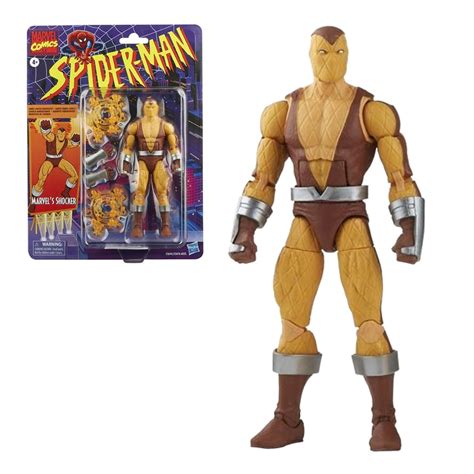 Marvel Legends Spider Man Shocker Action Figure 15cm Hermes Toys And Gaming