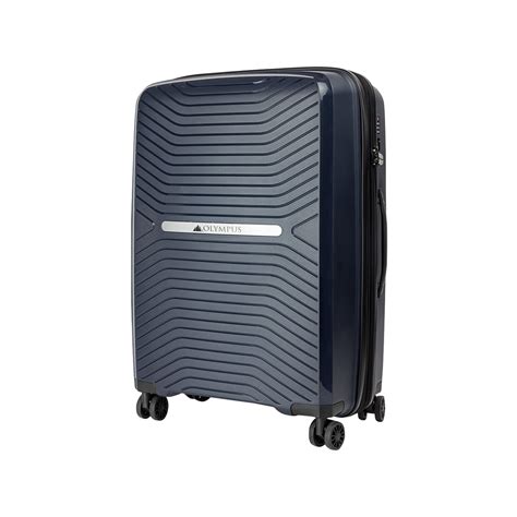 Olympus Astra 20in Lightweight Hard Shell Suitcase Aegean Blue