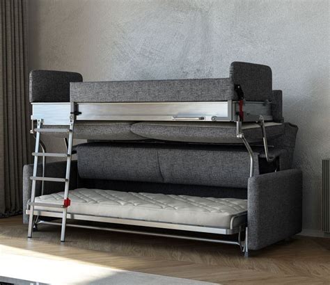 Elevate Bunk Bed Sleeper Sofa Sleeper Sofa Bunk Beds Beds For Small Spaces