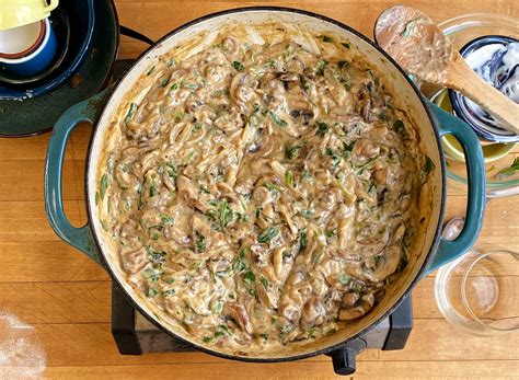 Portobello Mushroom Stroganoff • Vegetarian Comfort Food