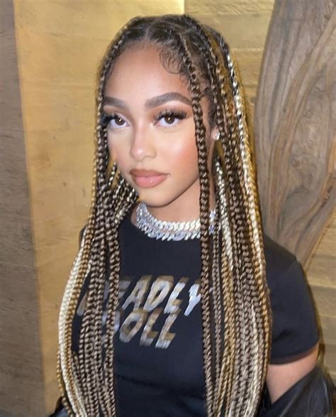 Pinterest Blonde Braids Hairdos For Curly Hair Black Box Braids