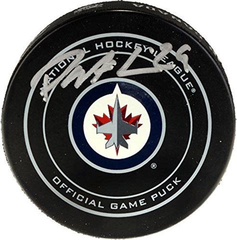 Patrik Laine Winnipeg Jets Autographed Official Game Puck Autographed