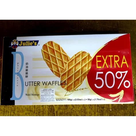 【สินค้าเฉพาะจุด】julies Butter Waffle จูลีส์บัตเตอร์วาฟเฟิล โปรโมชั่น