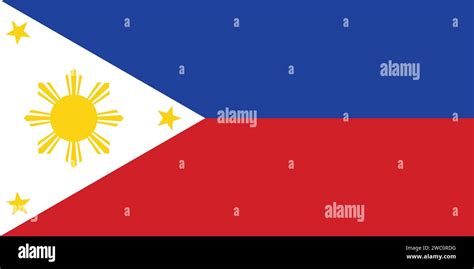 High Detailed Flag Of Philippines National Philippines Flag Asia D