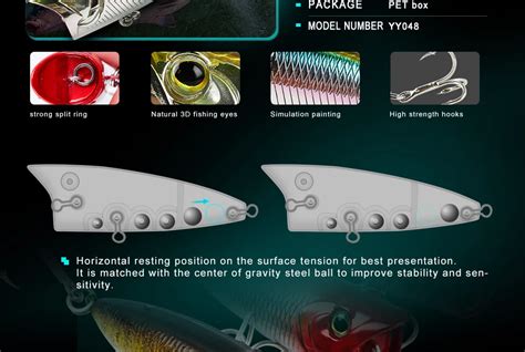 Fjord Jackpot New Design G Top Water Fishing Equipment Lures Popper