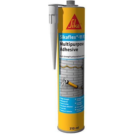 Sika 310ml Sikaflex 11FC Grey Polyurethane Adhesive Sealant