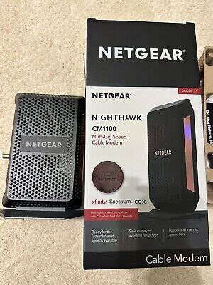 Netgear Nighthawk Cm Multi Gig Speed Cable Modem Docsis