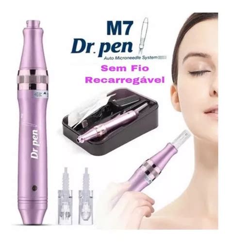 Dermapen Dr Pen M7 W Sem Fio 10 Cartuchos 36 Agulhas Frete grátis