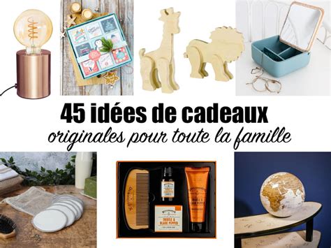 Idée cadeau Noël 45 trouvailles originales et pas chères