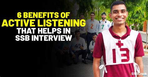 Benefits Of Active Listening That Helps In Ssb Interview Active