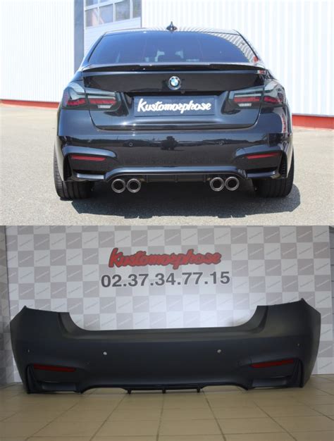 Pare choc arrière bmw serie 3 F30 M3 kustomorphose