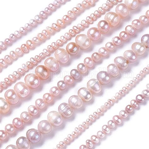 Wholesale Natural Cultured Freshwater Pearl Beads Strands Pandahall