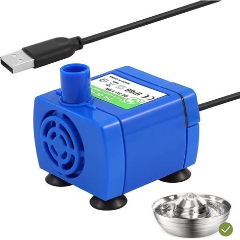 Pompe Pour Fontaine A Eau Chat Usb Pompe Pour Fontaine A Chat