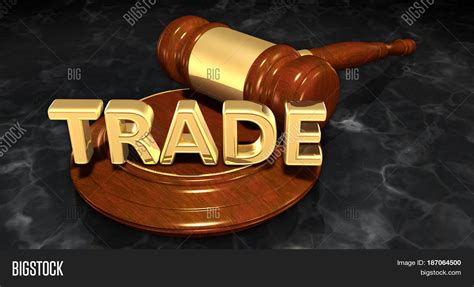 Trade Law Concept 3d Image And Photo Free Trial Bigstock