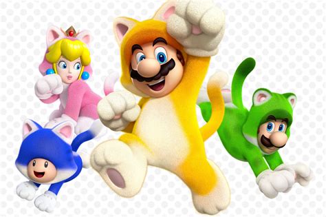 Cat Mario Characters Art Super Mario D World Super Mario Memes Hot