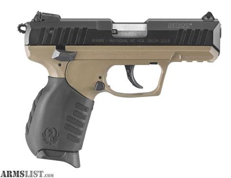 Armslist For Sale Ruger Sr22 Fde