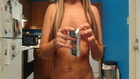 Naked Smoking In The Kitchen JuliaJay Clips Clips Sale