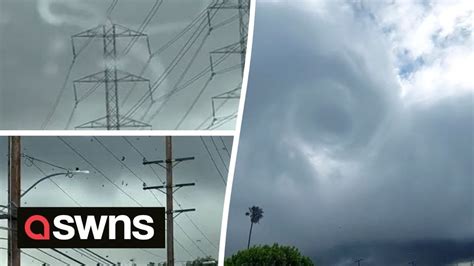 Tornadoes Touch Down In Los Angeles Damaging Buildings Vehicles And