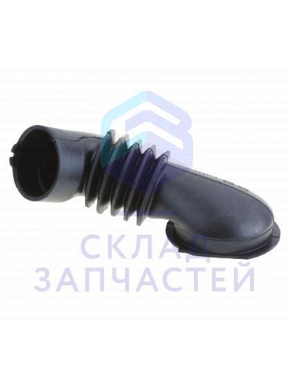 Патрубок стиральной машины, оригинал Bosch 648590 - Zstock.ru