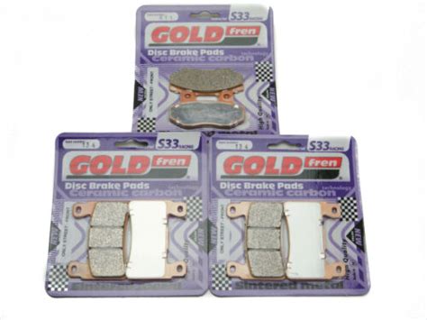 Goldfren S Brake Pads Front Rear For Hyosung Gt I R