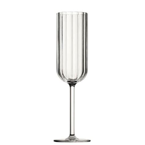 Paradise Polycarbonate Champagne Flutes 7 75oz 22cl Polycarbonate Premium Champagne Range