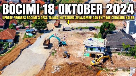 Exit Tol Bocimi Cibolang Terbaru Oktober Simpang Susun