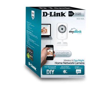 Cámara IP de Seguridad D Link DCS 932L Wireless N Día y Noche Vision