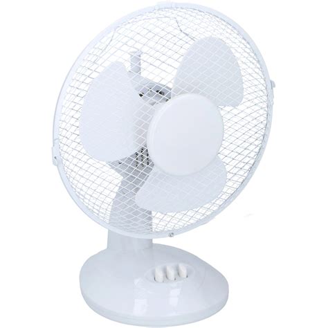 Tischventilator Weiß Ø 23 cm kaufen bei OBI