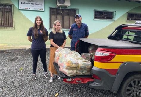 Cbmsc Em Indaial Recebe Mais De Uma Tonelada De Alimentos Blog De