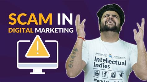 How To Identify Digital Marketing Scams And Fraud Digital Marketers Youtube