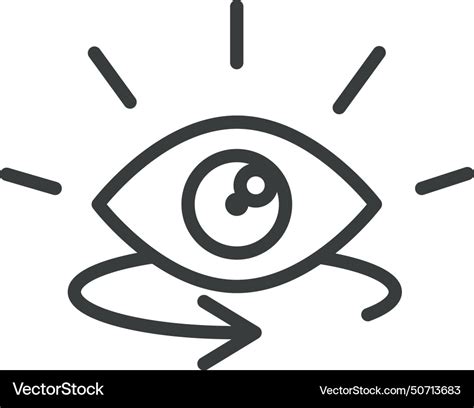 Virtual Reality Eye Tracking Royalty Free Vector Image