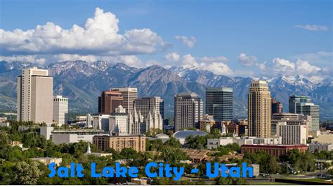 Salt Lake City Utah Map