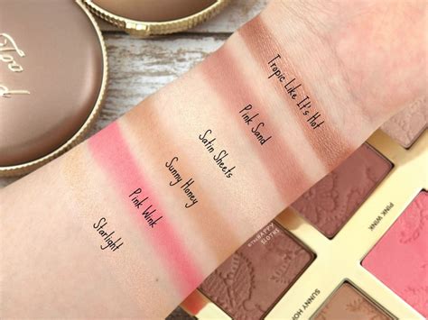 Trusa Machiaj Too Faced Natural Face Palette Pudre