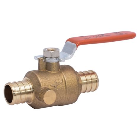 Sharkbite Brass In Pex Barb Ball Valve At Lowes