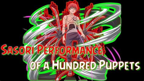 Group Purchase Event Sasori Performance Of A Hundred Puppets