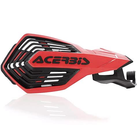 Protège Mains Acerbis K Future HH Noir Rouge Protège mains moto cross