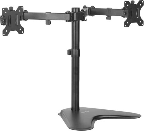 Wali Soporte Doble Para Monitor De Pie Altura Ajustable Con Base De