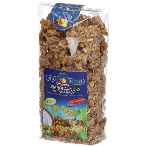 Bio King Granola Nuss Knusper Crunchy G Shop Apotheke